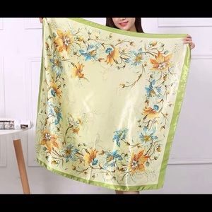 Silky scarf, high quality